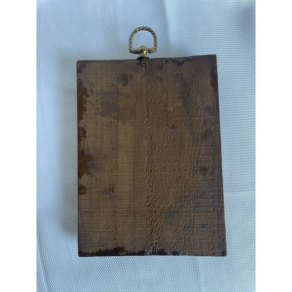 Vintage Leonora Quarterman Savannah GA Wooden Plaques Set of 4 - Picture 3 of 12